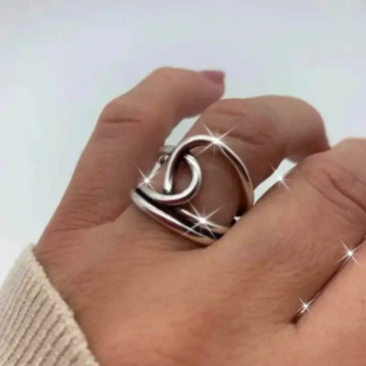 Astra™ | Irregular Silver Ring